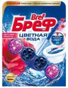 Блок Bref Premium Color цветочная свежесть для туалета 50 г