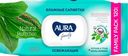 Влажные салфетки Aura Family Освежающие, 120 шт