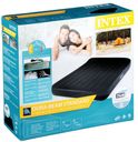 INTEX Кровать надувная с подголовником, КВИН,1,52м x 2,03м x 25см, 64143