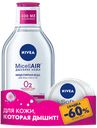 Подарочный набор Nivea "Кокетливая малинка" (крем soft "Я кокетливая малинка" + бальзам для губ "Сия