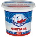 БЗМЖ Сметана Белый Медведь 20% 800г