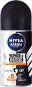 Антиперспирант роликовый мужской NIVEA Men Черное и Белое Невидимый Extra, 50мл