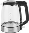 Чайник CENTEK стекло, 1.7л, 2200Вт, LED подсветка, фильтр от накипи, Strix