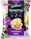 Чипсы цельнозерновые Корнерсы Dr. Körner с фасолью и киноа, 50 г