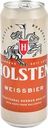 Пиво светлое HOLSTEN Weissbier пшеничное нефильтр. паст. неосв. алк.5,0% ж/б