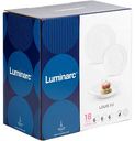 Набор столовой посуды Luminarc Louis XV стекло цвет: белый, 18 предметов