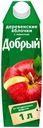 Нектар «Добрый» деревенские яблочки, 1 л