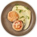 Котлеты из индейки с картофельным пюре Перекрёсток Select, 300г
