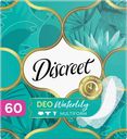 Прокладки ежедневные DISCREET Multiform Deo Water Lily, 60шт