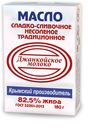 Масло "Традиционное" Джанкойское молоко 82,5% 180гр