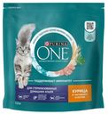Корм для стерилизованных домашних кошек Purina One 1,5кг с курицей