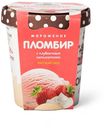 Мороженое пломбир «Пестравка» клубника со сливками 12%, 270 г