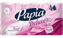 Туалетная бумага Papia Deluxe с тиснением Pixel с ароматом Paradiso dri Fiori 4 слоя, 8 рулонов