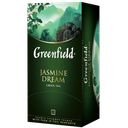 Чай GREENFIELD Дрим, зеленый с жасмином, 25 пакетиков 