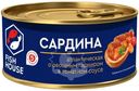 Сардина Fish House с овощным гарниром в томатном соусе 240г