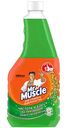 Чистящее средство для стекол и поверхностей Mr. Muscle Утренняя роса, сменная бутылка, 530 мл