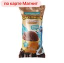 СКРЕПЫШИ Мороженое Пломбир в ваф стакане шоколадное 70г:48
