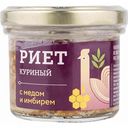 Риет куриный Медовый дом с мёдом и имбирём, 100 г