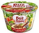 Лапша быстрого приготовления "БигЛанч" Говядина Грибы Зелень, 90г