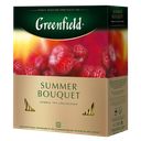 Напиток чайный GREENFIELD Саммер Букет, 100пакетиков 