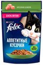 Влажный корм для кошек, Felix, кролик в желе, 75 г