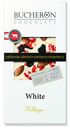 Шоколад белый с миндалём, клюквой и клубникой, Bucheron, 100 г