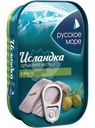 Сельдь Русское Море Исландка филе-кусочки тихоокеанская слабосолёная в масле, 115г