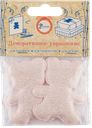 Украшение 5,7см для подарков Мэджик Пак розовые мишки Феникс Презент м/у, 2 шт
