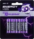 Элемент питания ENERGY BY LENTEL Alkaline battery, Арт. AAA LR03-12B