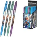 Ручка Erich Krause R-301 шариковая Stick Magic Pet 0.7 синий