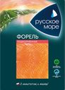 Форель РУССКОЕ МОРЕ, подкопченая, филе ломтики, 120г