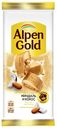 Шоколад белый Alpen Gold Миндаль-кокос, 80г
