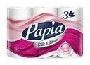 Туалетная бумага, Papia, 3 слоя, 6 рулонов