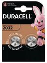 Батарейки литиевые Duracell CR2032/5004LC/DL2032, 2 шт.