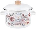 Кастрюля Appetite Roses, 5,5 л
