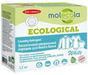 Стиральный порошок Molecola все типы стирки для белого белья 1,2 кг
