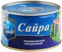 Сайра Fish Hous, тихоокеанская, натуральная, 240 г