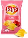 Чипсы Lay's со вкусом краба, 150 г
