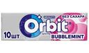 Жевательная резинка Orbit White Bubblemint без сахара 13,6г