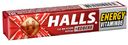 Карамель леденцовая Halls Energy с кофеином и витамином B6 со вкусом колы, 25г