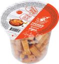 Гренки пшеничные ДОН КРУТОН со вкусом красной икры, 130г