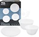 Набор столовый LAVENIR 16 предметов, стеклокерамика, Арт. 16PC NPP16T WHITE