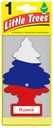 Ароматизатор Little Trees Ёлочка Российский флаг Ваниль