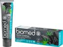 Зубная паста BIOMED Отбеливающая с тремя видами угля, 100г
