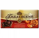Шоколад тёмный Бабаевский с карамелью криспи и кешью, 90 г