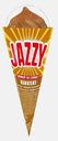 Мороженое рожок с наполнителем карамель в глазури Jazzy 12% 120г