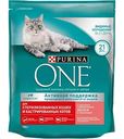 Сухой корм для стерилизованных кошек Purina One с высоким содержанием лосося и пшеницей, 750 г