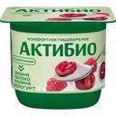 Биойогурт Актибио вишня, яблоко, малина 2,9%, 130 г