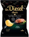 Чипсы Dr. Diesel из натурального картофеля со вкусом лосось на гриле 120г