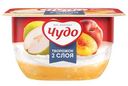 Творожный десерт 4.2% «Чудо» персик-груша, 100 г